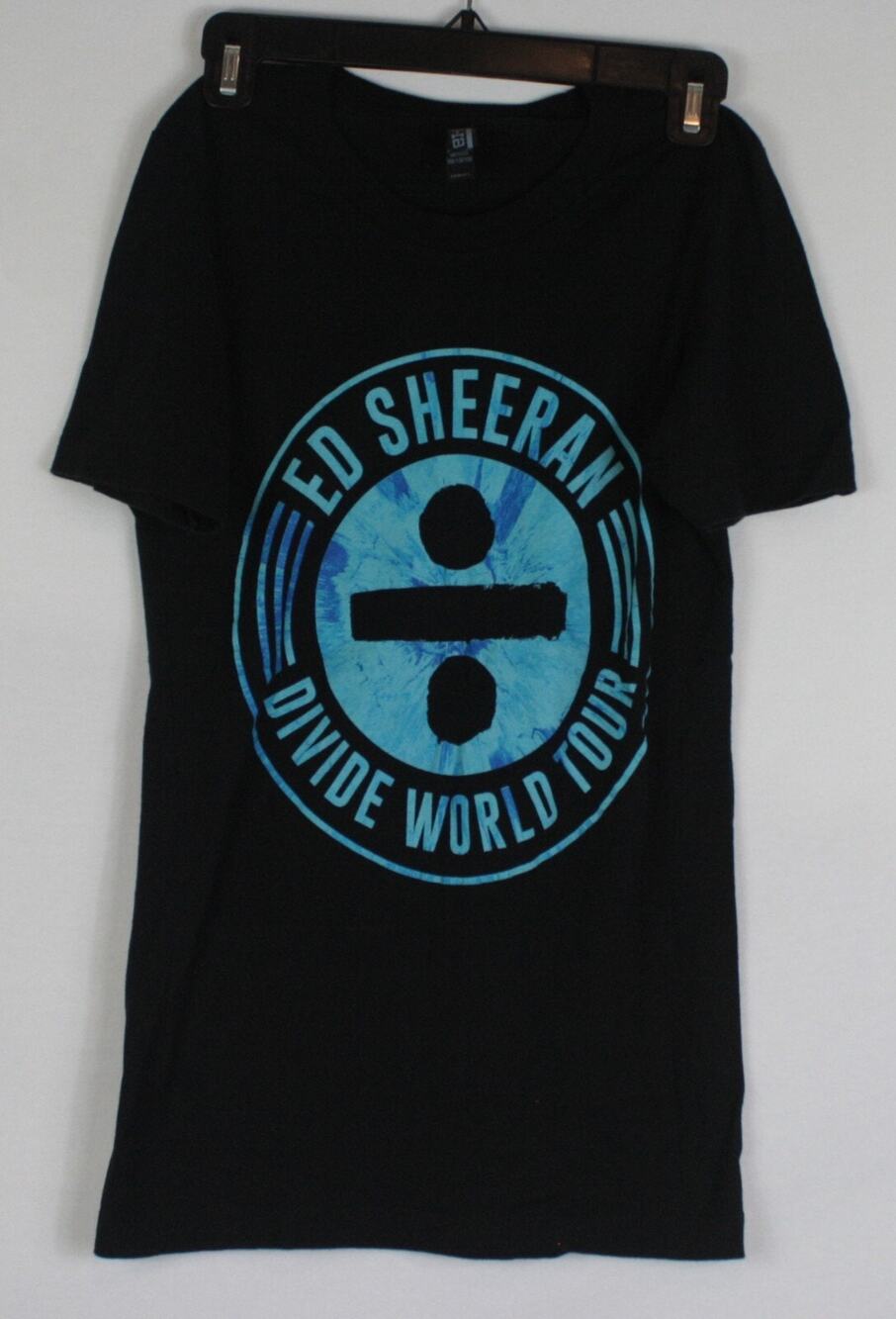 Ed Sheeran Divide World Tour Double Sided Concert T-Shirt Womens XS
